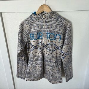 Burton Women's Medium Full-zip Hoody Sweatshirt